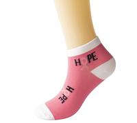 DaPongZhi Sensibilisation Cancer du Sein Imprimer Chaussettes Unisexe Cancer du Sein Octobre Rose Chaussettes Cancer du Sein Rose Chaussettes Pour La Sensibilisation Cancer Du Sein (Pink-1, One Size)