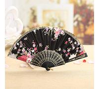 DaPongZhi Ventilateur Pliant Portable,Éventails Pliants avec Coffret Cadeau De Ventilateur, Eventails à Main Portables,Éventail Pliant pour Femme,Kimono Japonais Accessoires,Cadeau De Mariage