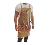 Dapper Dan Delantal Barbero Color Tierra