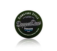 Dapper Dan Pommade Signature Style Haute Tenue Brillance pour Cheveux pour Hommes Base d'Eau Coiffure Classique Quiff Parfum Bergamote & Cuir Fabriqué au Royaume-Uni 100ml