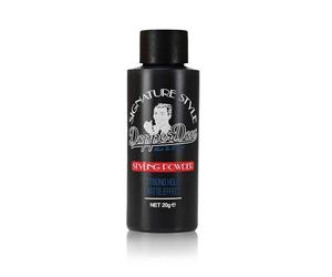 Dapper Dan Signature Style Poudre coiffante, Poudre texturisante capillaire à application facile pour hommes, Offre une tenue matte forte, Fini épaississant et volumineux, Sans parfum, 20g