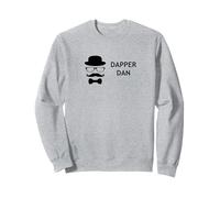 Dapper Dan Suave Swagger Chapeau moustache sophistiqué avec nœud papillon Sweatshirt