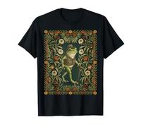 Dapper Frog Arts victoriens Artisanat Botanique T-Shirt