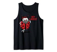 Dapper Ladybug Beard Hey Ladies Funny Insect Débardeur