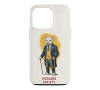 Dapper Westie Dog Highland Society Gentleman Coque pour iPhone 13 Pro