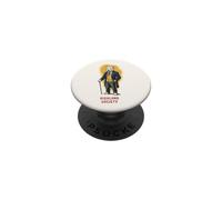Dapper Westie Dog Highland Society Gentleman PopSockets PopGrip Adhésif