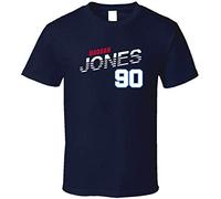 Daquan Jones 90 Favorite Player Tennessee Football Fan T T-Shirts à Manches Courtes Navy(XX-Large)