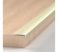 DAQXYH Profilé De Nez De Marche En L Découpable, 90cm 120cm Bandes De Protection Antidérapantes Pour Marches, Protection D'angle De Marche(Maple,1200 * 20x10mm)