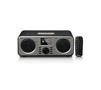 Lenco DAR-030BK - Radio DAB+/FM stéréo avec Bluetooth® - Noir Noir,Argent G