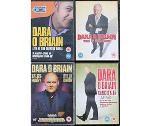 DARA O BRIAIN STAND-UP COMEDY COLLECTION 4 DVD's: live at the theatre royal / talks funny live in london / this is the show / craic dealer live
