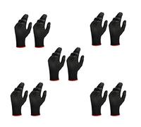 Darameea 10 Pièces Séries de pour PUBG Anti-Sueur Anti-Rayures Sensible Presse ÉCran Gaming Doigt Pouce Manches