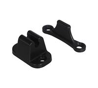 Darameea Kit de Retenue de Porte en de T ArrêT de Porte de Retenue Loquet de Verrouillage pour RV Caravane Camping-Car Support de Retenue de Porte de Bateau Noir
