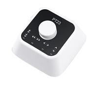 Darameea Page Turner Pédale Rechargeable Interrupteur à Pied Sans Fil pour Tablette Smartphone Electronic Music Scores E-Books Blanc