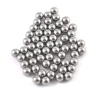 Darameea R 60 Pcs 4mm Dia Bicyclette Acier roulement a Billes Remplacement