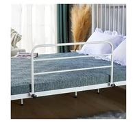 DARANCA Barrières de lit réglables for Personnes âgées - Barre d'assistance au Chevet avec prévention Anti-Chute, Support Pliable for Adultes et Personnes âgées(White,80 x 40cm)