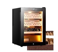 DARBCGH Cave à cigares électronique 50L - Refroidissement Silencieux, étagères en cèdre, Double Usage(B)