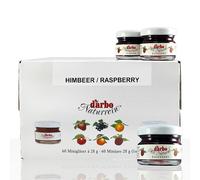 Darbo Confiture Extra Framboise Naturelle Petits Pots 60x 28g