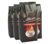 Darboven Alberto Lot de 4 grains de café expresso 1 kg