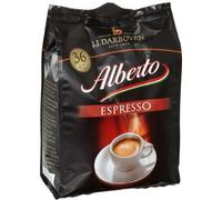 Darboven Kaffee Alberto Espresso Pads36er, 2er Pack (2 x 252 g)