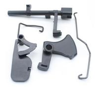 d'arbre de commutation de tige de starter de gâchette d'accélérateur 11301821000 1130 182 0900 Compatible avec 017 018 MS170 MS180 MS 170 180 pièces de tronçonneuse