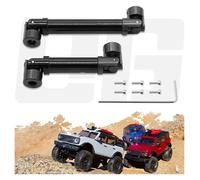 D'arbre Transmission 2 Pièces Pour Axial SCX24 C10 AXI00001 JLU AXI00002 Pour Bronco AXI00006 Arbre Transmission Central Arbre Transmission Acier Arbretransmission