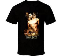 DarbuT Twilight Saga Moon Team Jacob T-Shirt Black M