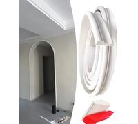 D'arche de Porte Kit D'arche de Porte/Bande Décorative pour Arche Murale de 3 à 50 Pieds, Moulure D'arche en Plaques de Plâtre Préformée pour Mur(W6cm(2 3/8"),300cm(9.8ft))