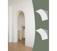 D'arche de Porte Moulure D'arche Murale en Brique pour Chambre D'enfant, Kit D'arche Décorative Cintrée, Kit D'ouverture de Porte à Peindre Soi-même(53x53x53cm (20.9x20.9x20.9"))