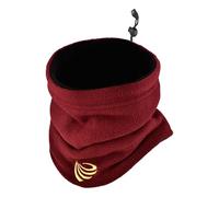 DARCHEN Cache-cou d'hiver pour homme et femme - Gaitre en polaire épaisse et coupe-vent pour l'extérieur, pour le snowboard, la randonnée, le cyclisme, par temps froid, Bordeaux et noir., Refer to