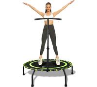 DARCHEN Mini Trampoline Rebounder de 150 kg pour Adulte - Intérieur pour l'Exercice, l'Entraînement, le Fitness - Design Amélioré pour un Rebond Plus Sûr