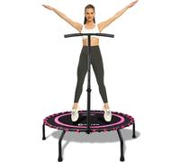 DARCHEN Rebounder Mini trampoline de 150 kg pour adulte, petit trampoline d'intérieur pour l'exercice, l'entraînement, le fitness, trampoline élastique au design amélioré pour un rebond plus sûr et