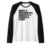 Darcy Wentworth Knightley Ferrars Tilney Austen mène Un mème Manche Raglan