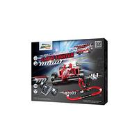 Darda Flash Fighter, Circuit d'env. 3 mètres, avec Double looping et Voiture de Course Formula, pour Enfants à partir de 5 Ans, 50241, Rouge/Noir