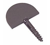 Butée droite plate à visser Ø7 Dardenne TORBEL Noir - 0710564