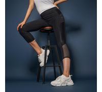 Dare 2B 2B Shine Bright Three Quarter Legging Womens Black Cire - Cire noire 8 (XS) Female