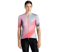 Dare2b Aep Stimulus Ii Short Sleeve Jersey Rose 38 Femme Melange Light Clear Gradient Print
