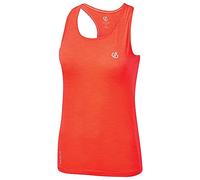 Dare 2b Débardeur Technique Modernize II Léger et Respirant avec Dos Nageur et Propriété de séchage Rapide T-Shirts/Polos/Vests Femme Fiery Coral FR: 2XL (Taille Fabricant: 18)