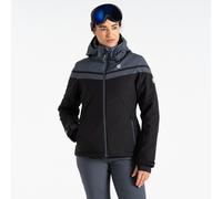 Dare2b Womens Flurry Jacket Veste de Ski, Noir/Gris, 48 Femme