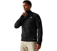 Dare 2b Fuse Up II sous-Couche Technique Légère avec Propriété de séchage Rapide et 1/2 Zip D'ouverture Stretch Midlayer Homme Black FR: S (Taille Fabricant: S)