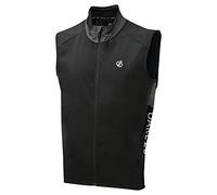 Dare 2b Gilet sans manches Technique Cycle Sequel léger avec dos Long, Poche arrière et DÉTAILS réfléchissants Cycle Tops Homme Black FR: M (Taille Fabricant: M)