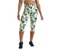 Dare 2b Legging de Sport 3/4 Influential pour Femme, Bleu, 44