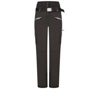Dare 2b Liberty II Pantalon de Ski Imperméable, Isolant et Respirant avec Coutures Cousues-collées et Guêtres Intégrées Salopettes Femme Black FR: XXS (Taille Fabricant: 6)