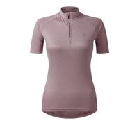 Dare 2B - Maillot manches courtes à col montant zippé PEDAL - Femme