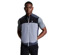 Dare 2b Men's Aptile Ilus Softshell Woven Stretch Polyester Fabric With Centre Front Ripstop Textured Panels Vest Jackets