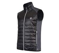 Dare 2b Mountfusion Vest Doudoune sans Manches Homme MONTFUSION Wool Homme Black/QryGry FR : XXS (Taille Fabricant : XXS)