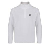 Dare 2b Polaire Légère Freehand avec Ouverture 1/2 Zip Fleece Enfant White FR : 3XL (Taille Fabricant : 13 YR)