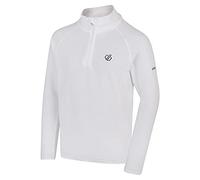 Dare 2b Polaire Légère Freehand avec Ouverture 1/2 Zip Fleece Enfant White FR : XL (Taille Fabricant : 9-10)