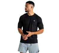 Dare 2b T-shirt léger à manches courtes Power Up pour homme, noir marbré, L