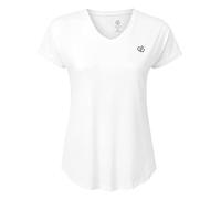 Dare 2b T-shirt technique DEFY Léger et respirant avec Propriété de séchage rapide T-Shirts/Polos/Vests Femme White FR: 3XL (Taille Fabricant: 20)