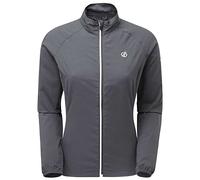 Dare 2b Veste Coupe-Vent Resilient Windshell Femme Ebony Grey FR : XL (Taille Fabricant : 16)